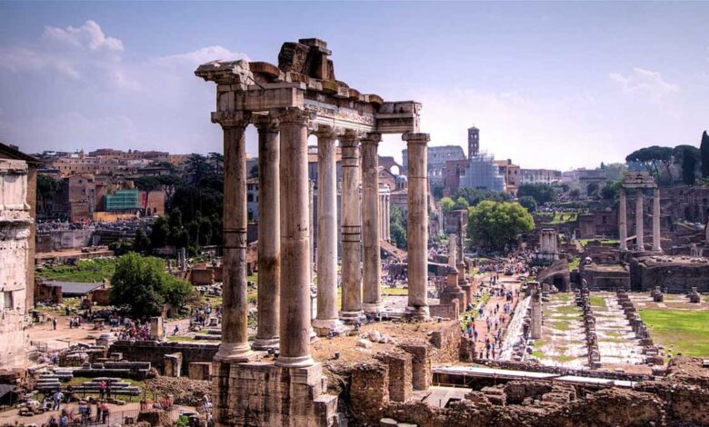 آثار باستانی رومی در ایتالیا