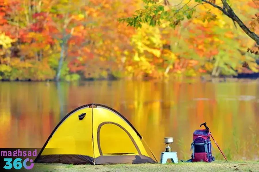 انتخاب محل مناسب برای کمپ زدن در پاییز