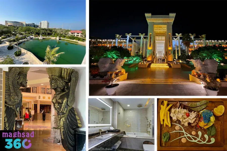 هتل داریوش کیش یکی از مشهورترین و بهترین هتل های ایران است