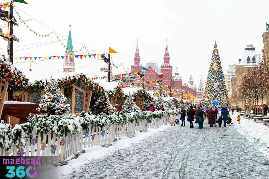 روسیه، بهترین کشور برای سفر در زمستان