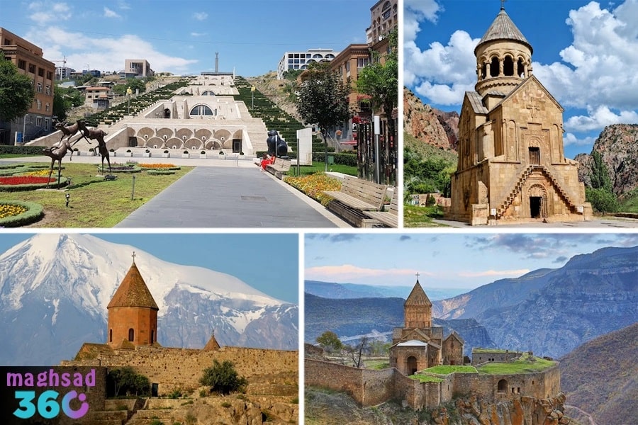 عید کجا بریم ارزون باشه؟ ارمنستان یکی از مقاصد گردشگری ارزان است.