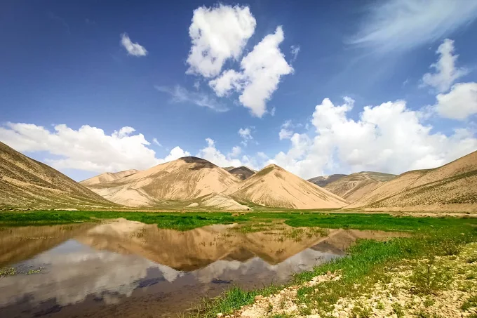 روستای لزور و دریاچه سد لزور